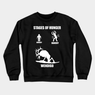 Stages Of Hunger Light Crewneck Sweatshirt